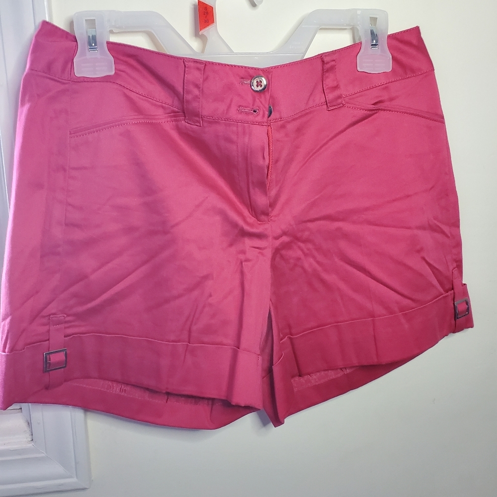 Pink White House shorts